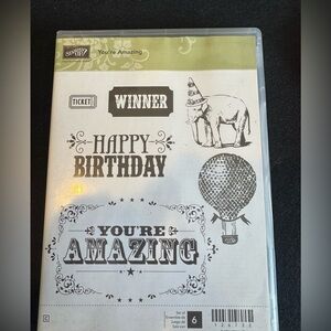 Stampin' Up! You're Amazing Stamp Set - Rubber